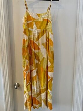 Yellow summer dress